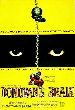 El Cerebro De Donovan (1953) poster